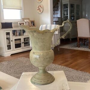 Vintage Decorative Metal Pitcher